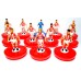Subbuteo Andrew Table Soccer Olympiacos 2017-18 on classic Hasbro bases